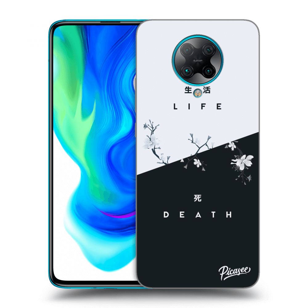 Picasee silikonový černý obal pro Xiaomi Poco F2 Pro - Life - Death