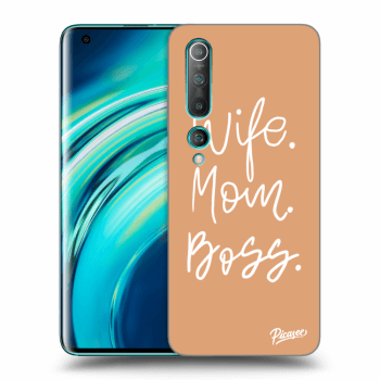 Picasee silikonový průhledný obal pro Xiaomi Mi 10 - Boss Mama