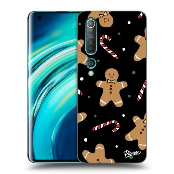 Picasee silikonový černý obal pro Xiaomi Mi 10 - Gingerbread