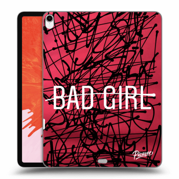 Picasee silikonový průhledný obal pro Apple iPad Pro 12.9" 2018 (3. gen) - Bad girl