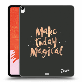 Picasee silikonový průhledný obal pro Apple iPad Pro 12.9" 2018 (3. gen) - Make today Magical