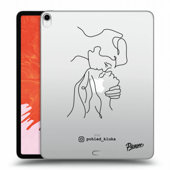 Picasee silikonový průhledný obal pro Apple iPad Pro 12.9" 2018 (3. gen) - Forehead kiss