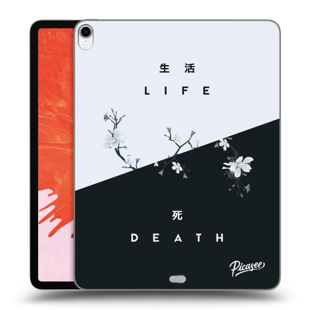 Picasee silikonový průhledný obal pro Apple iPad Pro 12.9" 2018 (3. gen) - Life - Death