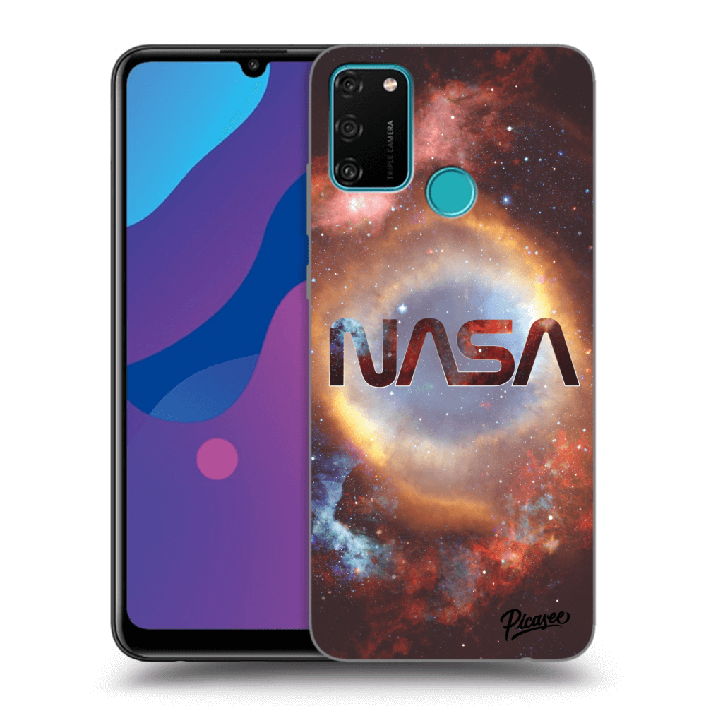 Picasee silikonový průhledný obal pro Honor 9A - Nebula