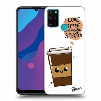 Obal pro Honor 9A - Cute coffee