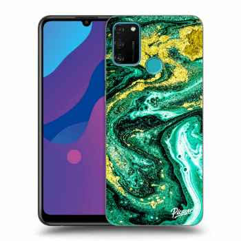 Obal pro Honor 9A - Green Gold