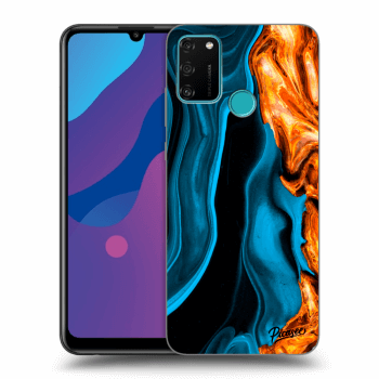 Obal pro Honor 9A - Gold blue