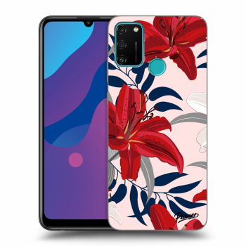 Obal pro Honor 9A - Red Lily