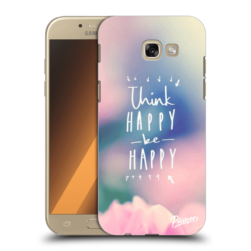 Picasee plastový průhledný obal pro Samsung Galaxy A5 2017 A520F - Think happy be happy