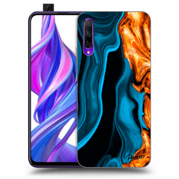 Obal pro Honor 9X Pro - Gold blue