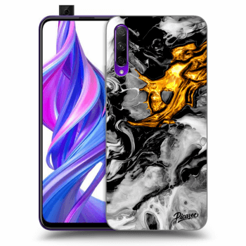 Obal pro Honor 9X Pro - Black Gold 2