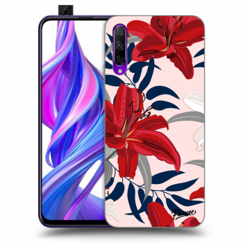Obal pro Honor 9X Pro - Red Lily
