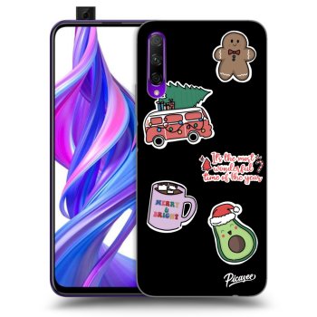 Obal pro Honor 9X Pro - Christmas Stickers