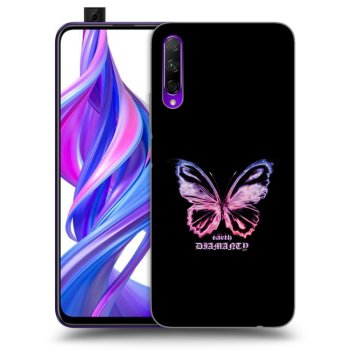 Obal pro Honor 9X Pro - Diamanty Purple