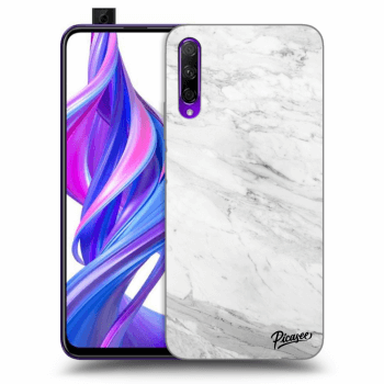 Obal pro Honor 9X Pro - White marble