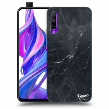 Obal pro Honor 9X Pro - Black marble