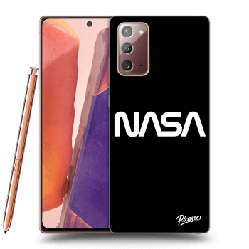 Picasee silikonový černý obal pro Samsung Galaxy Note 20 - NASA Basic