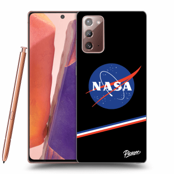 Picasee silikonový černý obal pro Samsung Galaxy Note 20 - NASA Original