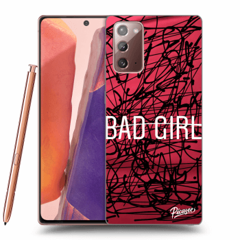 Picasee silikonový černý obal pro Samsung Galaxy Note 20 - Bad girl
