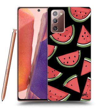 Picasee silikonový černý obal pro Samsung Galaxy Note 20 - Melone
