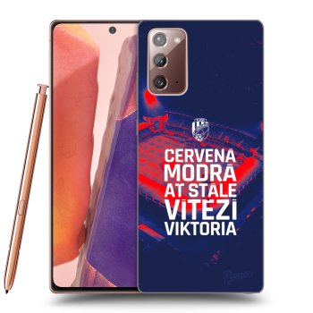 Picasee silikonový černý obal pro Samsung Galaxy Note 20 - FC Viktoria Plzeň E