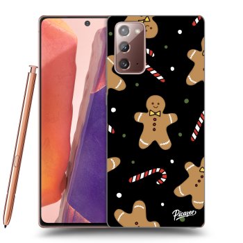 Picasee silikonový černý obal pro Samsung Galaxy Note 20 - Gingerbread