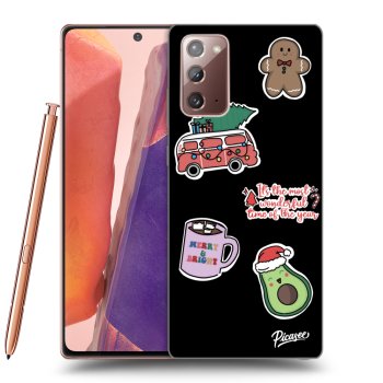 Obal pro Samsung Galaxy Note 20 - Christmas Stickers