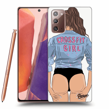 Obal pro Samsung Galaxy Note 20 - Crossfit girl - nickynellow