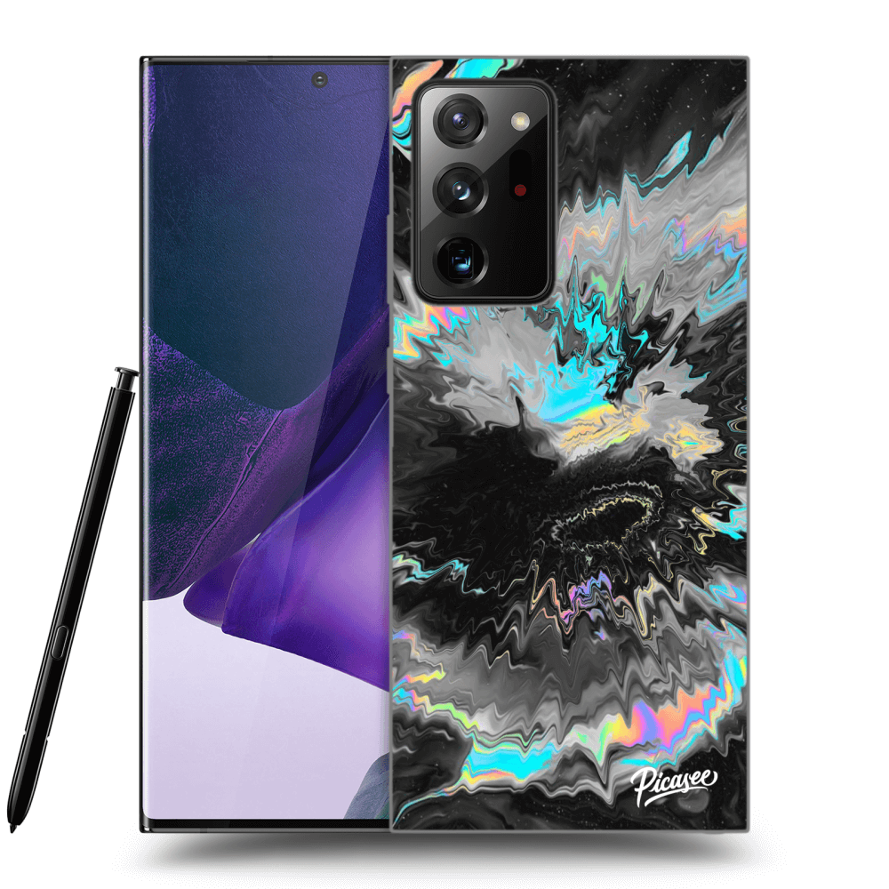 Picasee silikonový černý obal pro Samsung Galaxy Note 20 Ultra - Magnetic