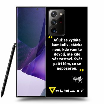 Obal pro Samsung Galaxy Note 20 Ultra - Kazma - SVĚT PATŘÍ TĚM, CO SE NEPOSEROU