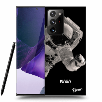 Picasee silikonový černý obal pro Samsung Galaxy Note 20 Ultra - Astronaut Big