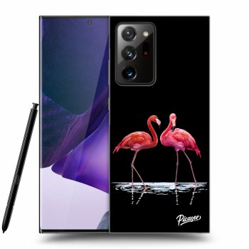 Obal pro Samsung Galaxy Note 20 Ultra - Flamingos couple