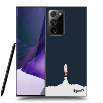 Picasee silikonový černý obal pro Samsung Galaxy Note 20 Ultra - Astronaut 2