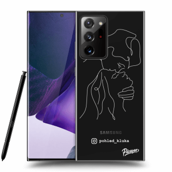 Picasee silikonový průhledný obal pro Samsung Galaxy Note 20 Ultra - Forehead kiss White