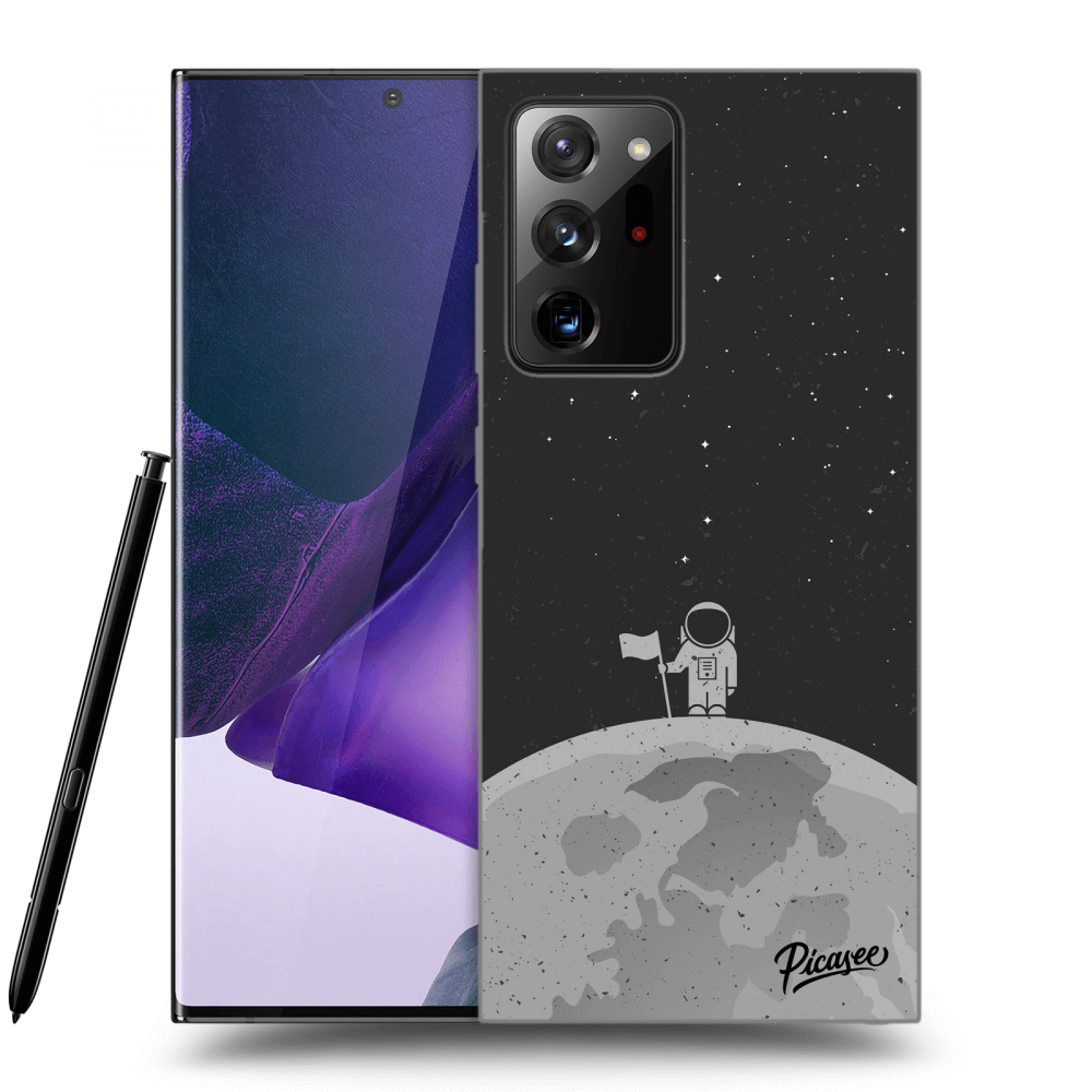 Picasee silikonový černý obal pro Samsung Galaxy Note 20 Ultra - Astronaut