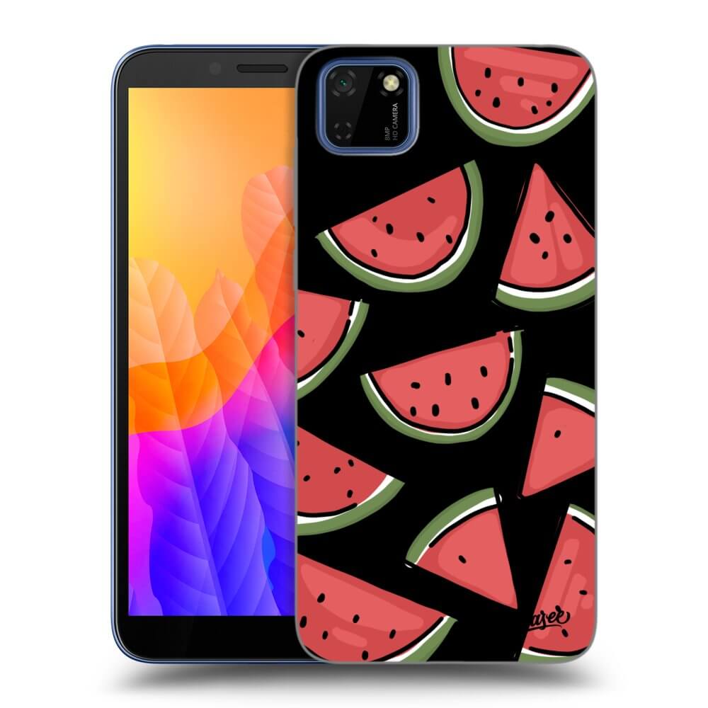 Picasee silikonový černý obal pro Huawei Y5P - Melone
