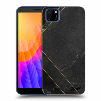 Obal pro Huawei Y5P - Black tile