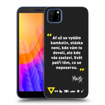 Obal pro Huawei Y5P - Kazma - SVĚT PATŘÍ TĚM, CO SE NEPOSEROU