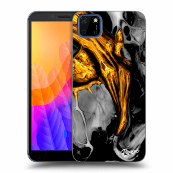 Obal pro Huawei Y5P - Black Gold