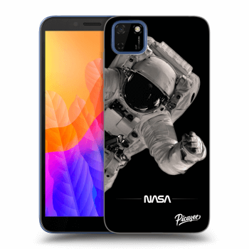 Picasee silikonový černý obal pro Huawei Y5P - Astronaut Big