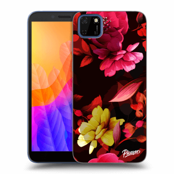 Obal pro Huawei Y5P - Dark Peonny