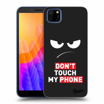 Obal pro Huawei Y5P - Angry Eyes - Transparent
