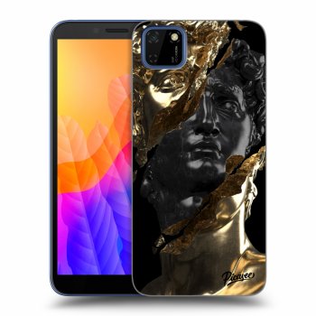 Obal pro Huawei Y5P - Gold - Black