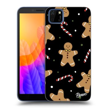 Picasee silikonový černý obal pro Huawei Y5P - Gingerbread