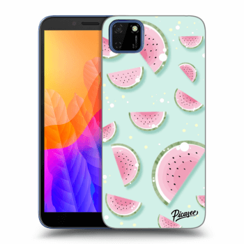 Picasee silikonový průhledný obal pro Huawei Y5P - Watermelon 2