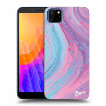 Obal pro Huawei Y5P - Pink liquid