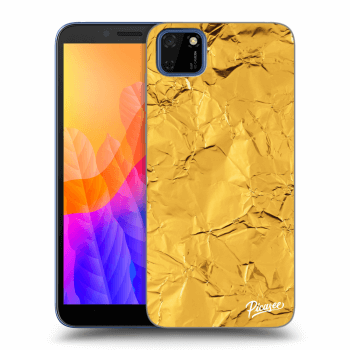Picasee silikonový černý obal pro Huawei Y5P - Gold