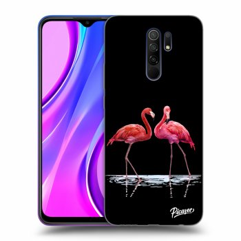 Picasee ULTIMATE CASE pro Xiaomi Redmi 9 - Flamingos couple