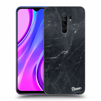 Obal pro Xiaomi Redmi 9 - Black marble