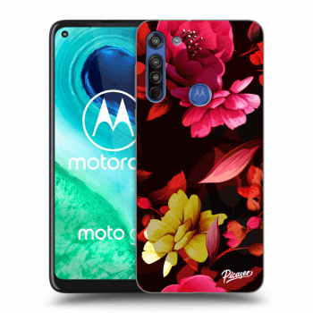 Obal pro Motorola Moto G8 - Dark Peonny